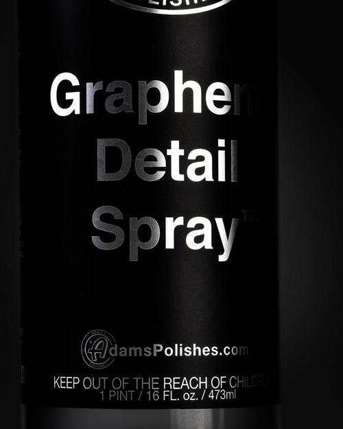 Spray de Detallado con Grafeno - Adams Graphene Detail Spray 473ml